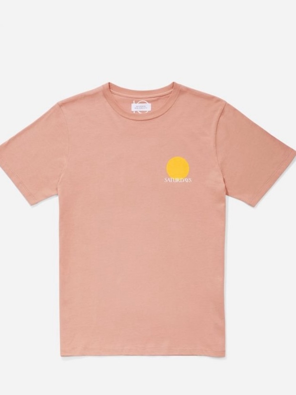Saturdays New York City Men's Sunset Logo Tee - Rust